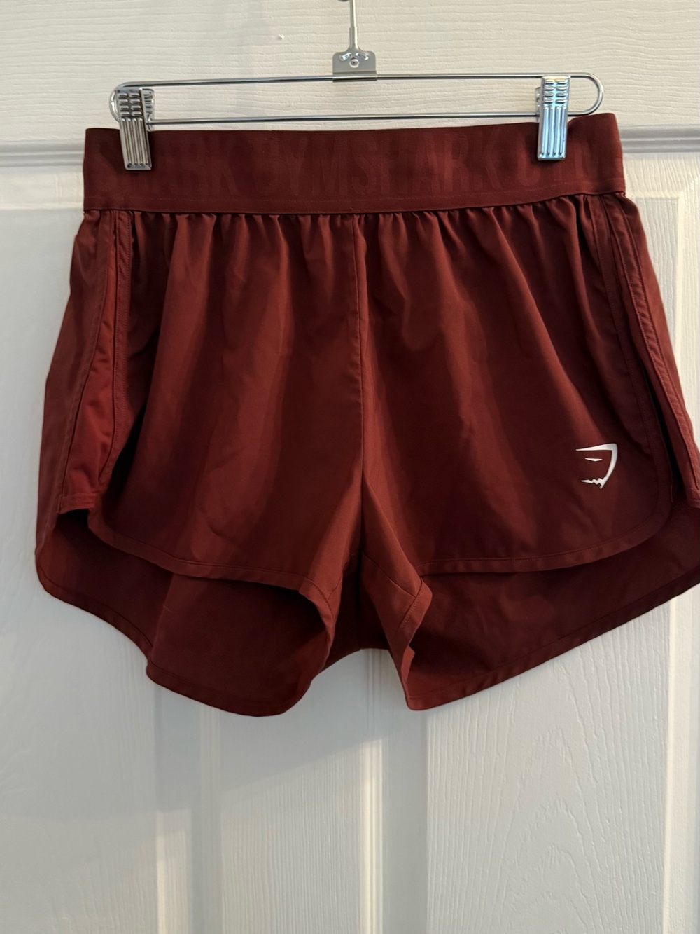 Gymshark Women's Deep Burgundy Running Shorts